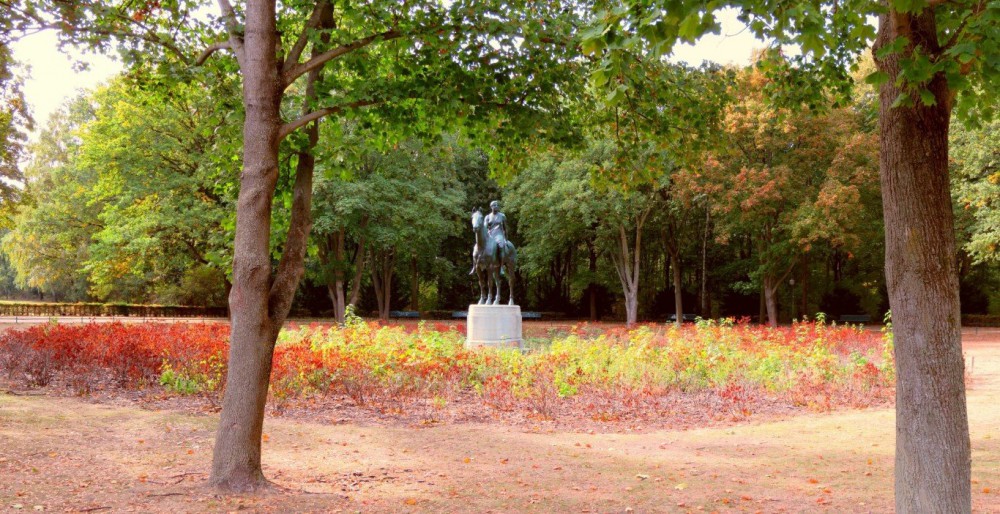 Amazone auf Pferd, Großer Tiergarten, Berlin